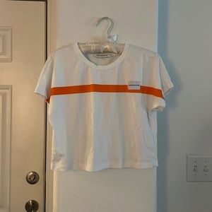 Calvin Klein Jeans Crop T-Shirt Size XL